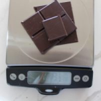 You will need to weigh your chocolates.